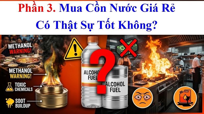 Mua Cồn Nước Giá Rẻ Ở Đâu Uy Tín, Chất Lượng Và An Toàn?